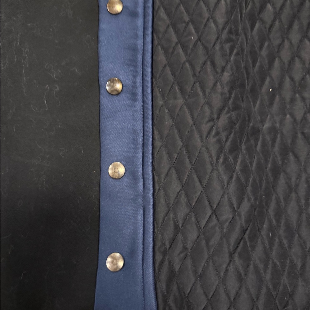 Sportmax / 10 / Vintage designer black and navy dress - Picture 3 of 8